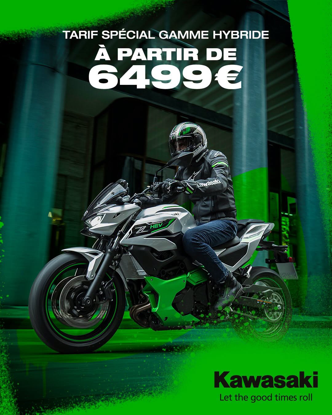 Kawasaki gamme hybride : tarif spécial à partir de 6 499 €