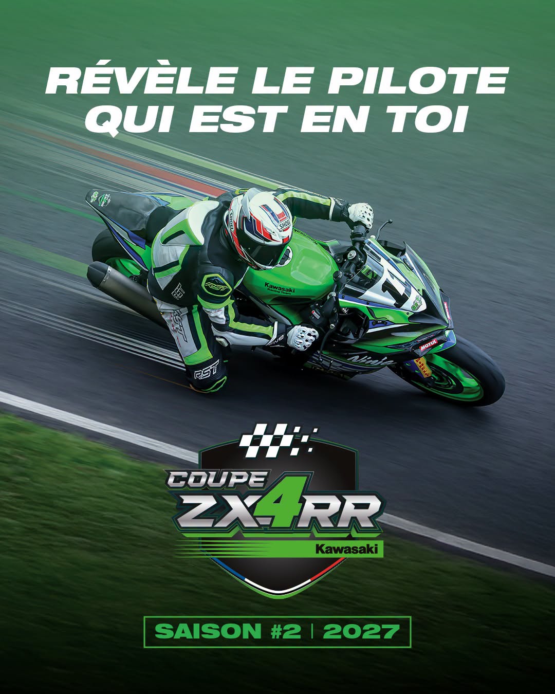 Coupe ZX-4RR Kawasaki – saison 2 2027